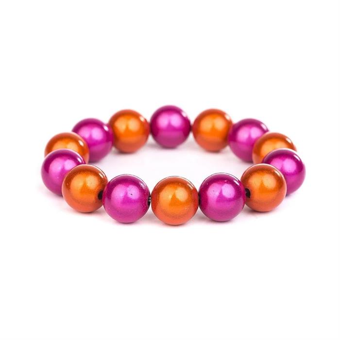 Armband-Magic Beads Jade 14mm XX2402-02