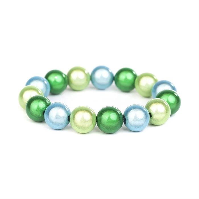 Armband-Magic Beads Jade 14mm XX2402-02